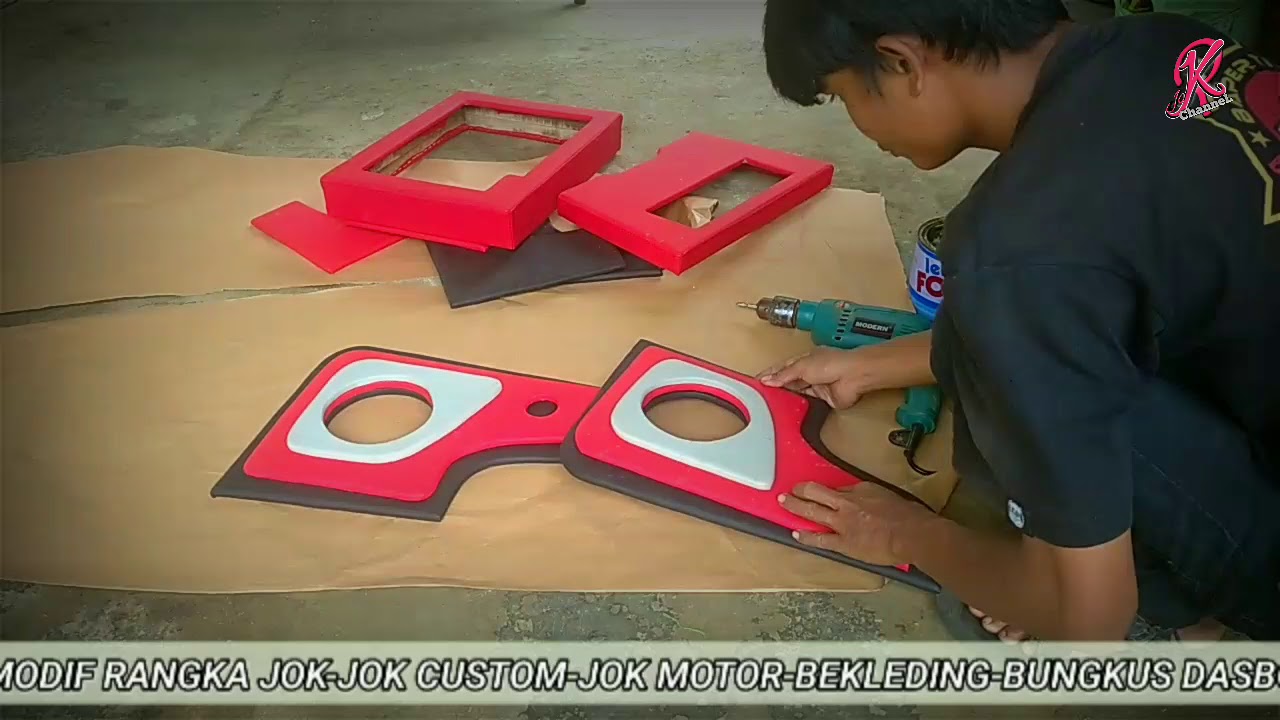 proses pembuat PLAFON CUSTOM mobil CARYY