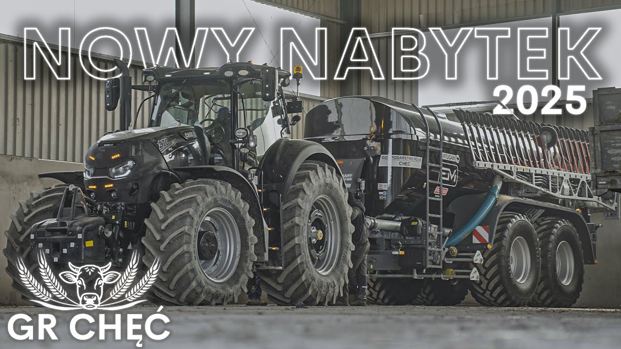 Nowy Nabytek 2025 🔥 W GR Chęć 🔥 EUROMILK BIRTUGAN PX 16000 !!! 🖤 Case Optum 270 CVX Black Beauty 🖤