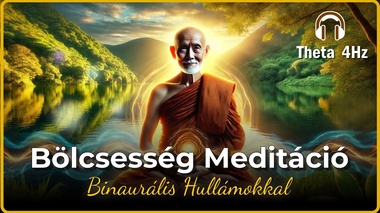 Az Agyad AZONNAL Theta Üzemmódba Kapcsol ezzel a Meditációval! | Fülhallgatóval hallgasd!