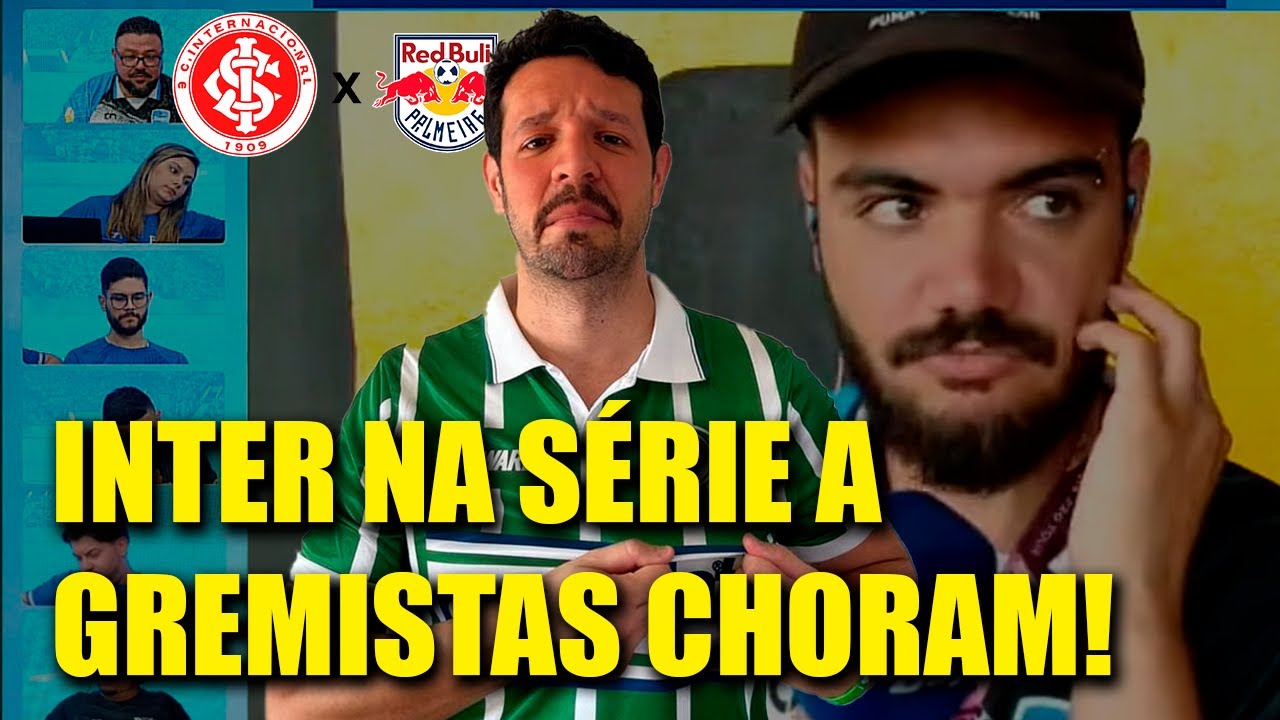 REAÇOES DA TORCIDA DO GRÊMIO EM FÚRIA COM A PERMANÊNCIA DO INTER NA SÉRIE A!