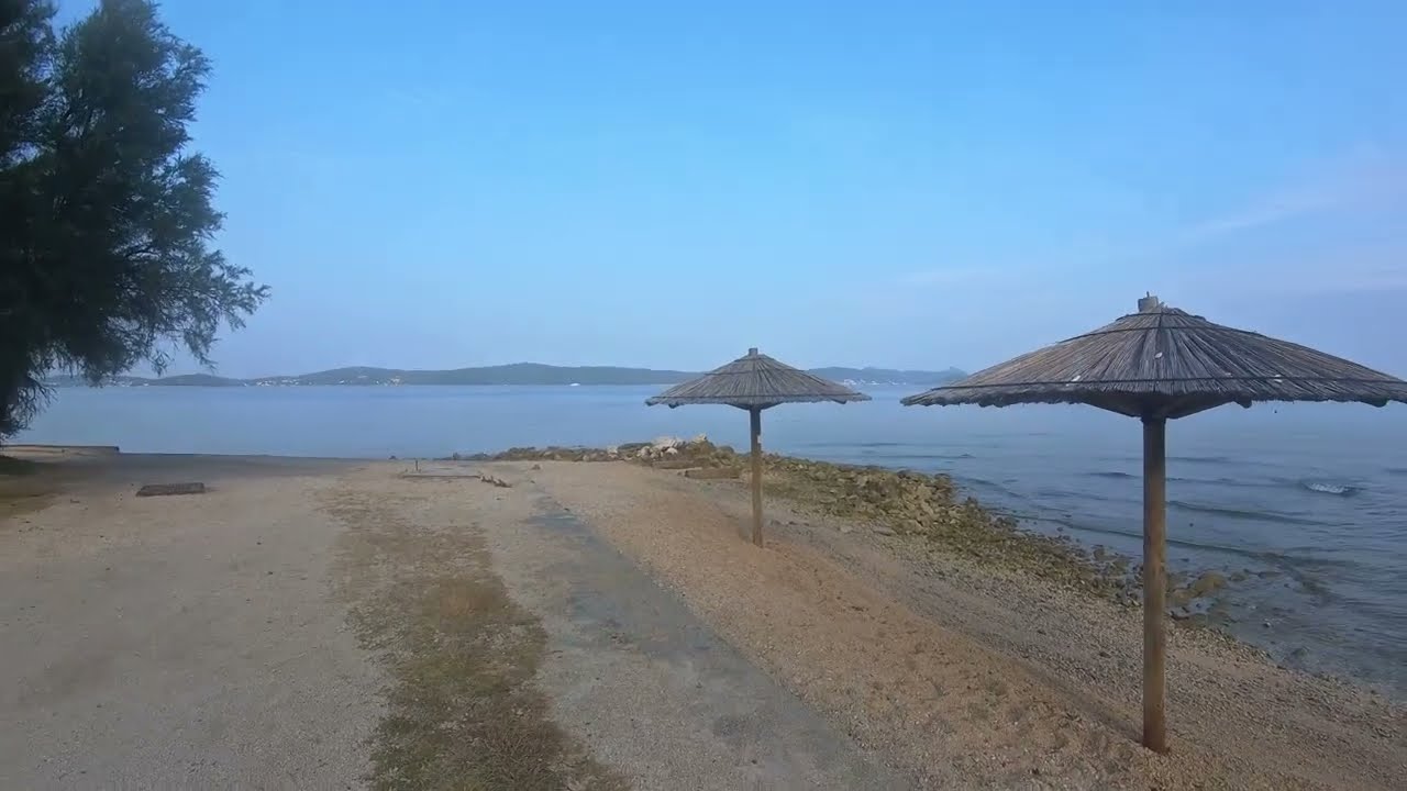 MORNING WALK in Bibinje 🇭🇷 | Peaceful Croatian Seaside Tour