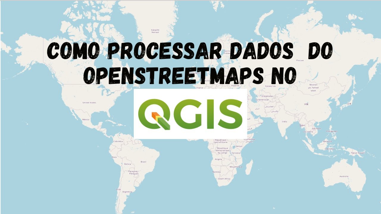 Como processar dados do OpenStreetMaps no QGIS