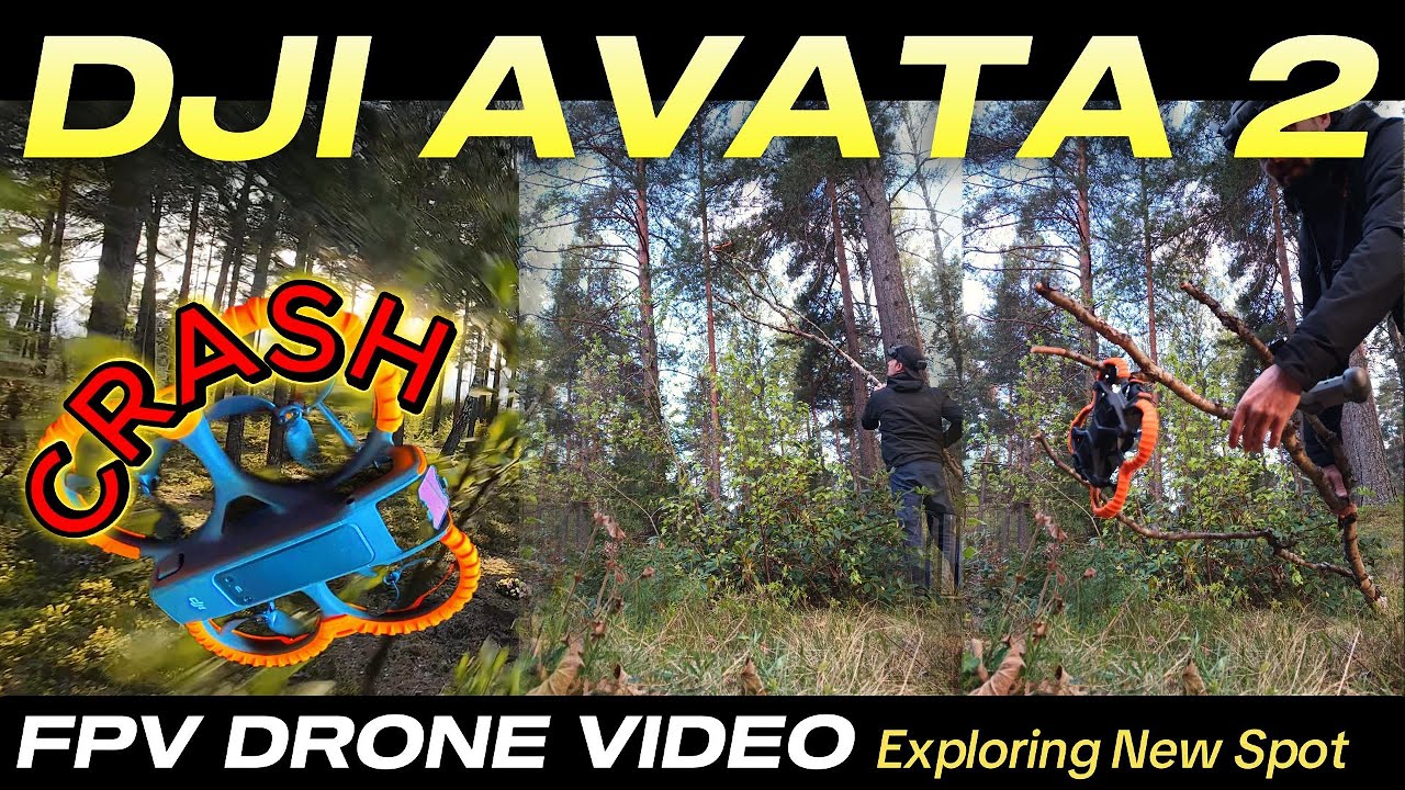 🌲 Drone Grabbed by a Tree?! Recovery After Unexpected Crash! Dji Avata 2