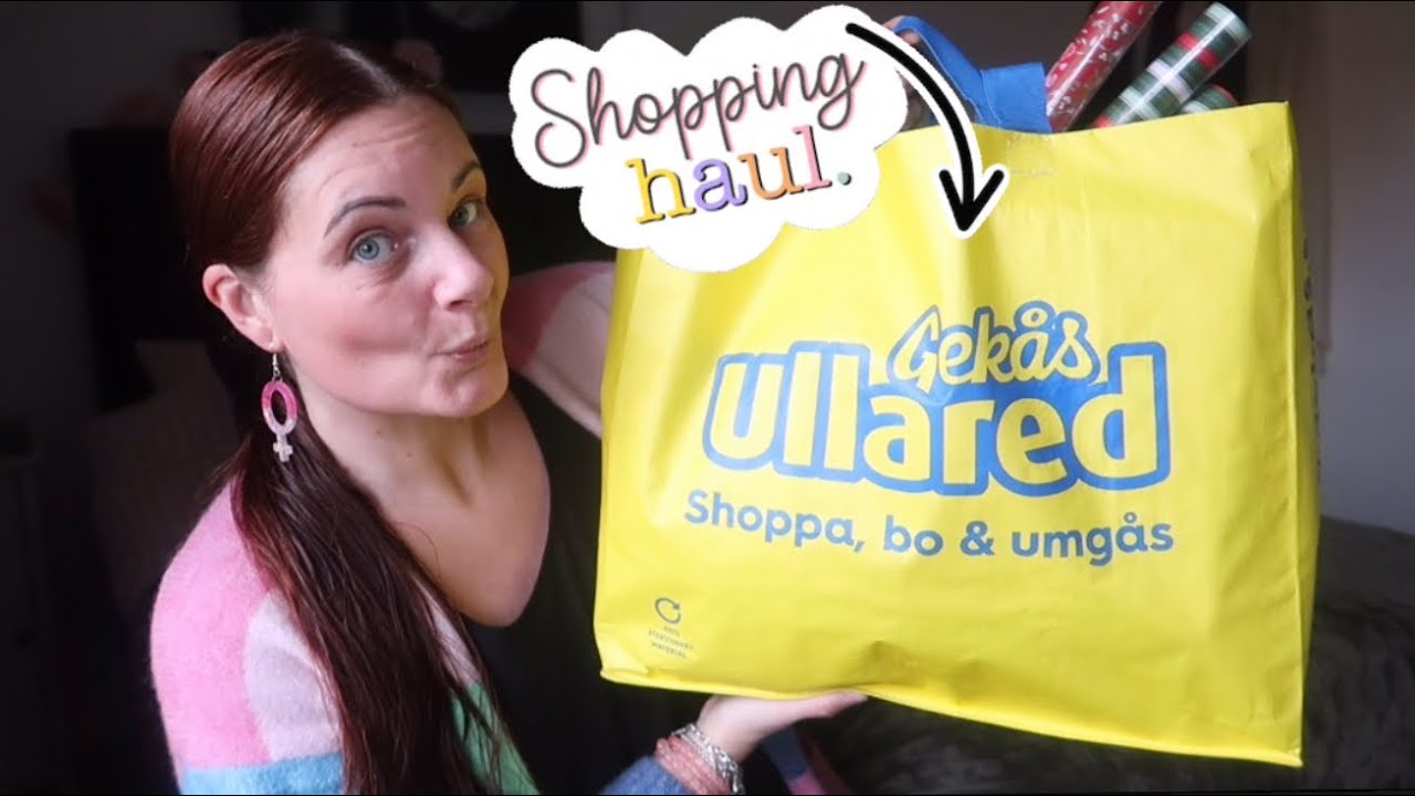 HAUL! Jag har varit på Ullared med min dotter! 