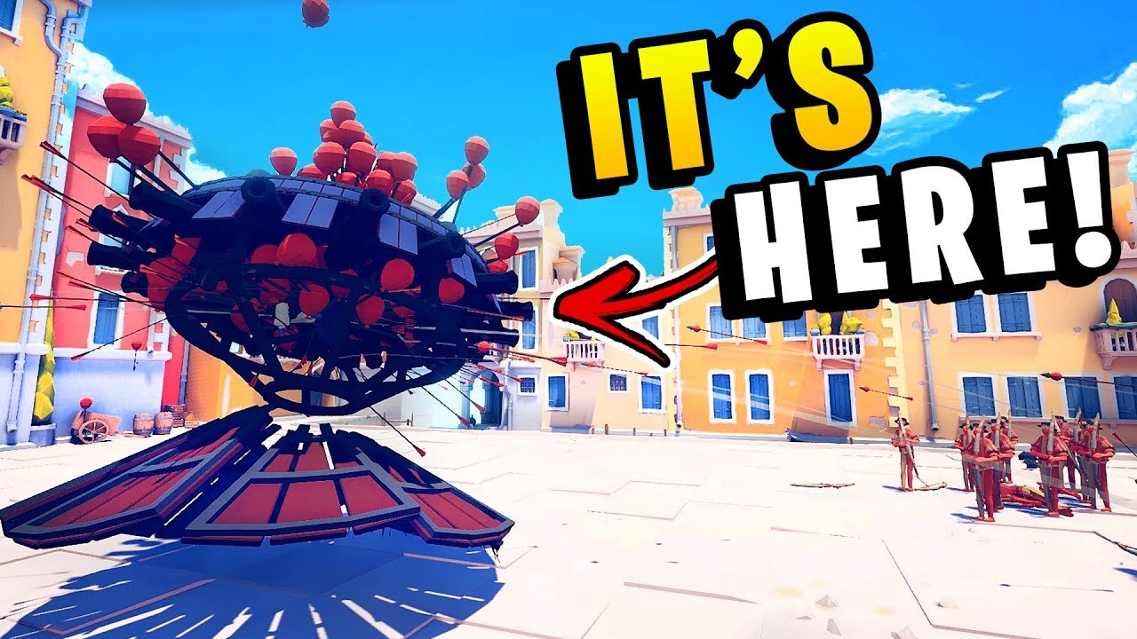 TABS - RENAISSANCE FACTION! Can Da Vinci Tank Fly Upside Down? - Totally Accurate Battle Simulator