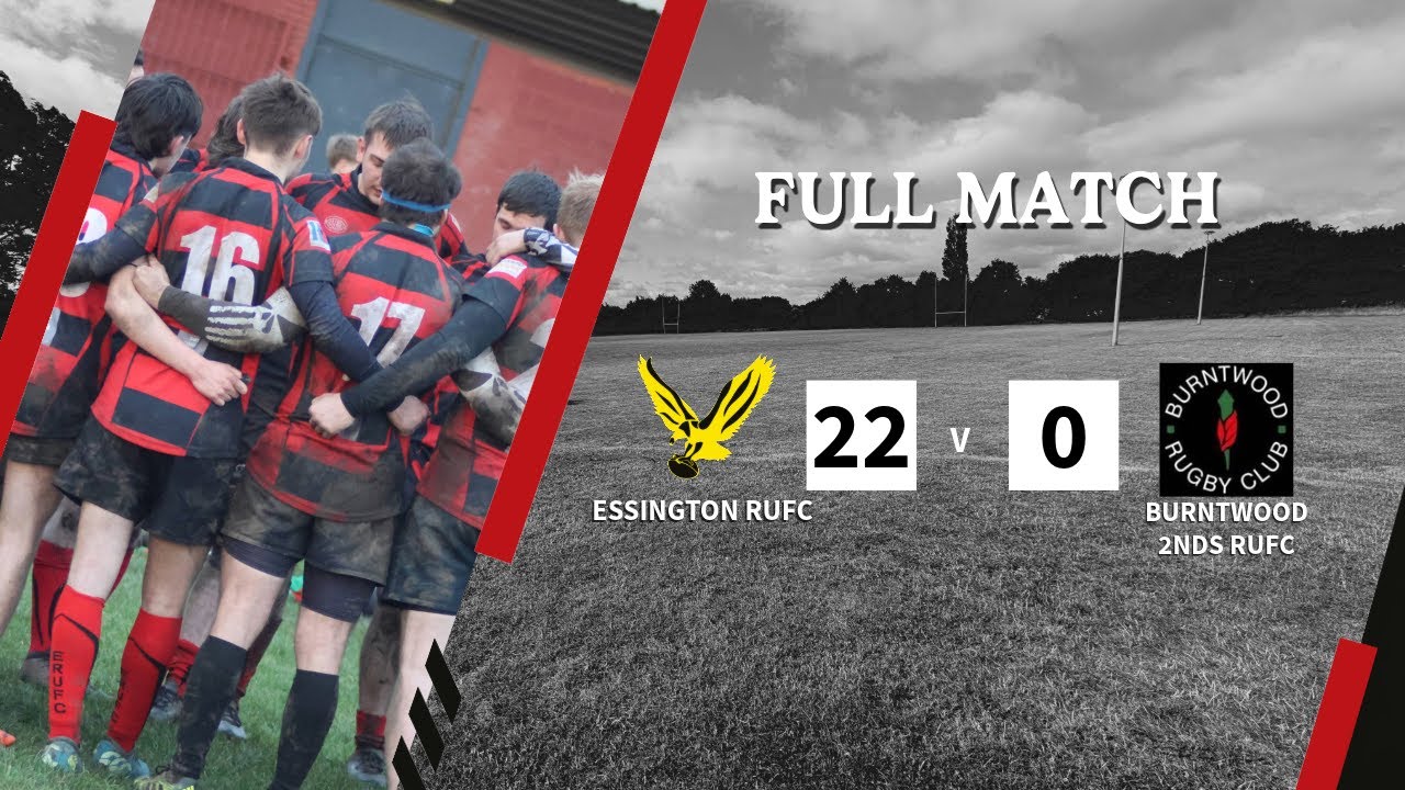 Essington RUFC 22 vs 0 Burntwood RUFC 2nds (FULL GAME)