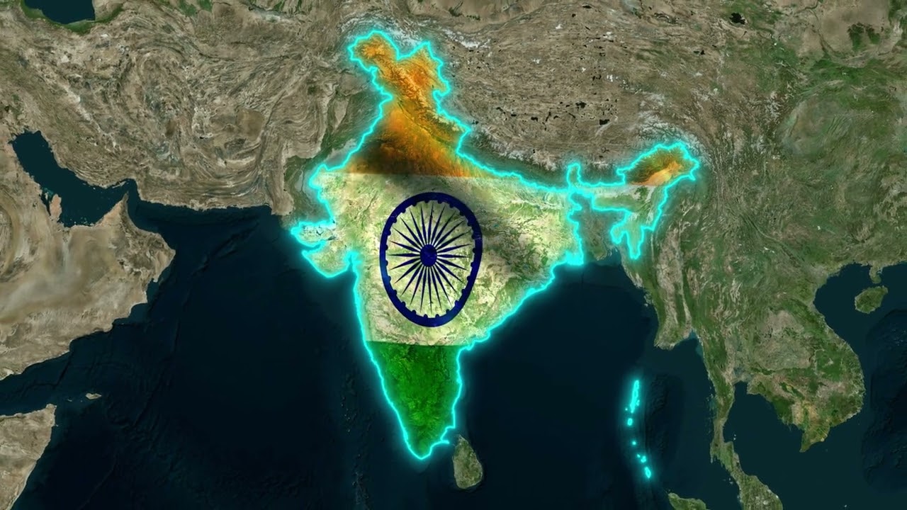 Indian Flag Animation Loop | 4K Cinematic Tiranga