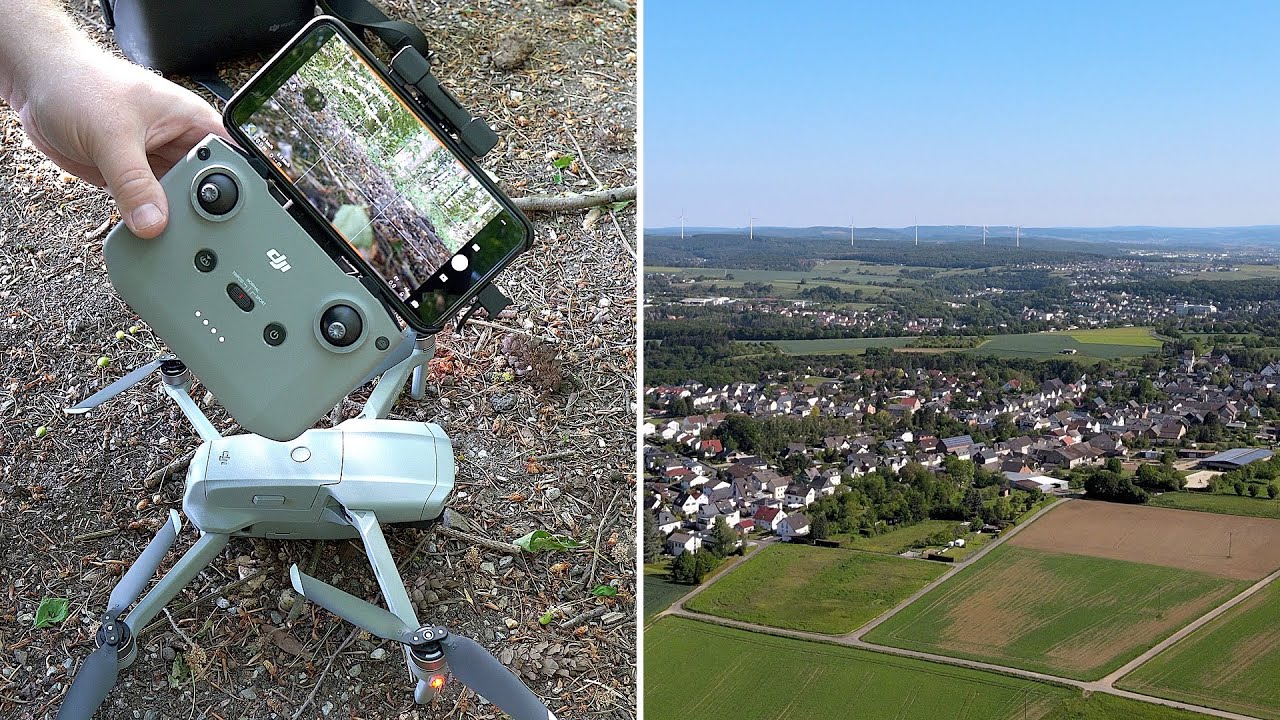 DJI Mavic Air 2 - Erster Flug & kurzer 