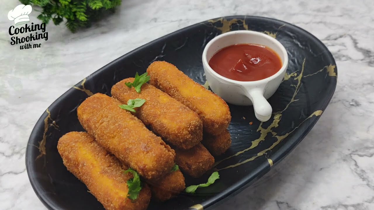 Paneer Fingers Recipe || Evening snacks || Crispy Paneer Fingers || Party  Recipe
