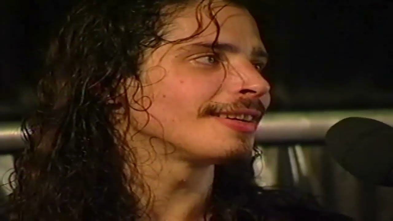 Chris Cornell interview HQ at Pinkpop 1992