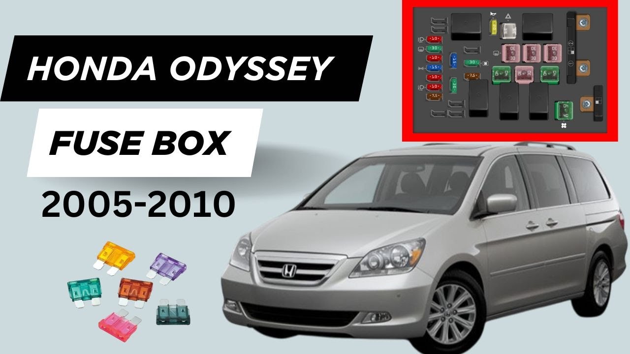 Honda Odyssey Fuse Box Diagram & Locations (2005-2010)