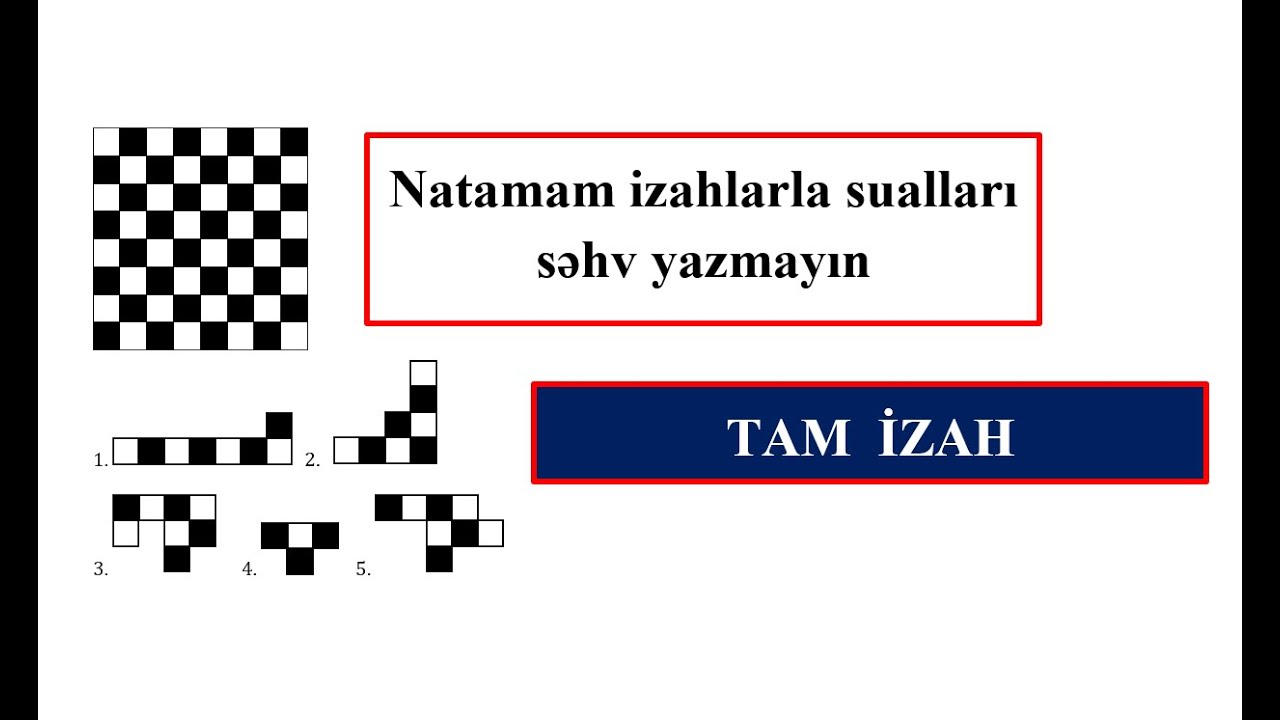 TAM IZAH - 8x8 şahmat taxtası