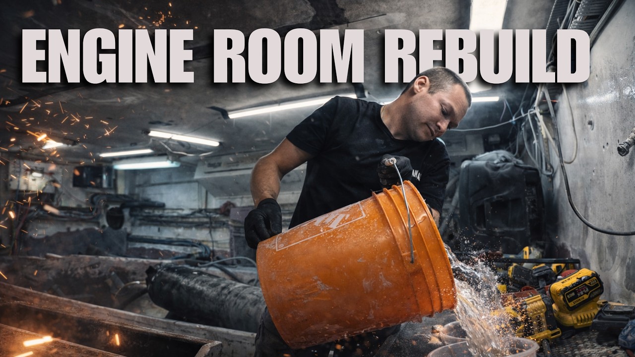 The Engine Room Rebuild Continues | 58’ Viking Project I Ep 9