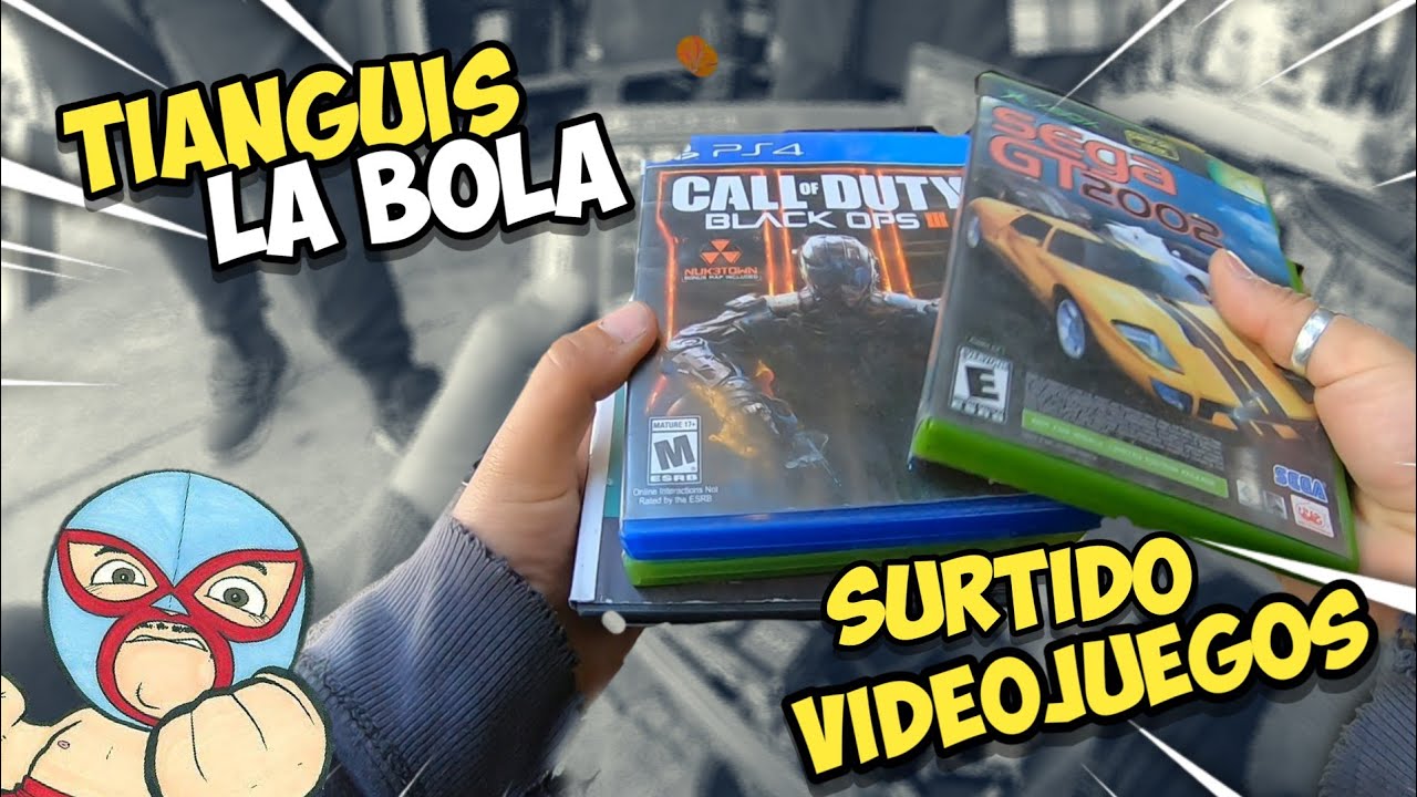 Solo es suerte / Un TIANGUIS para la DOMINGUERA 😛/ salieron varios videojuegos