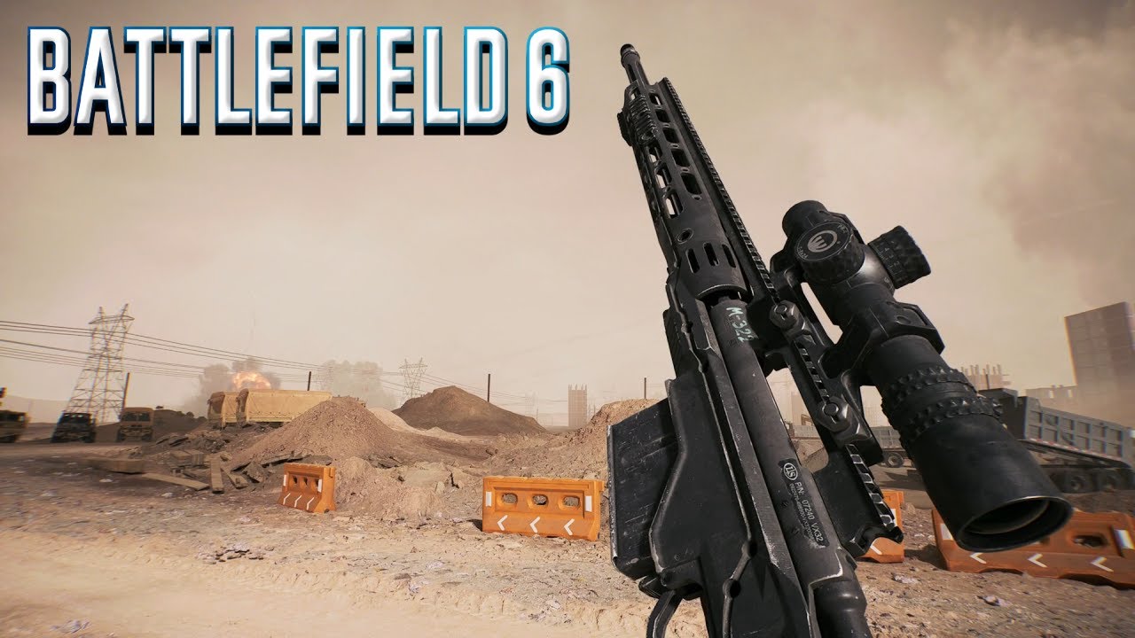 Battlefield 6: M2010 ESR Conquest Gameplay (No Commentary)