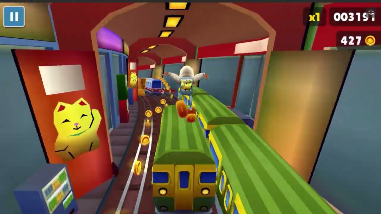 Subway surfer ( World Tour Tokyo) - Gameplay (PC UHD) [4k60FPS ]