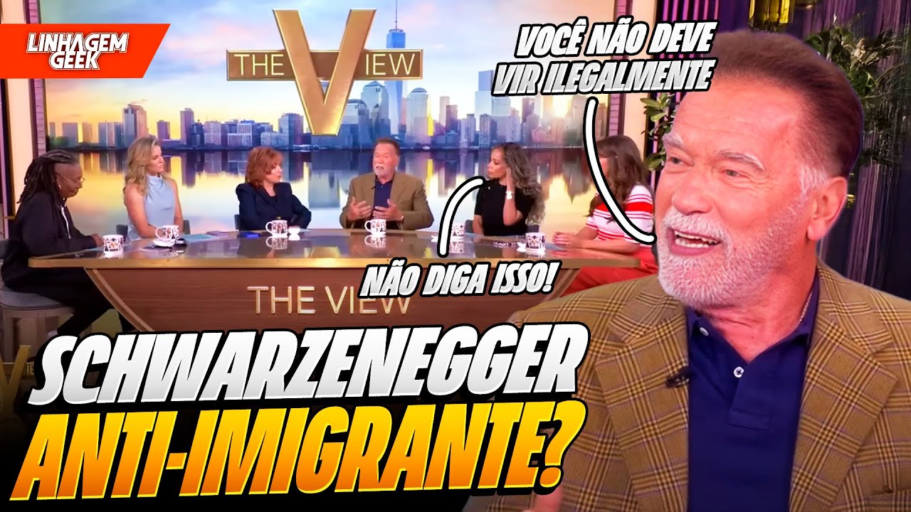 ARNOLD SCHWARZENEGGER QUEBRA LACRADORAS AO VIVO!