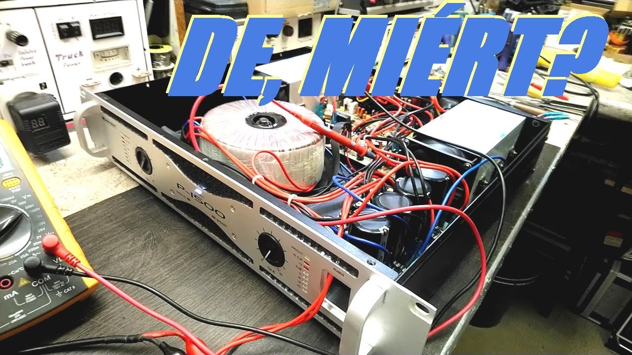 Van, amit Én sem értek... Omnitronic P-1500
