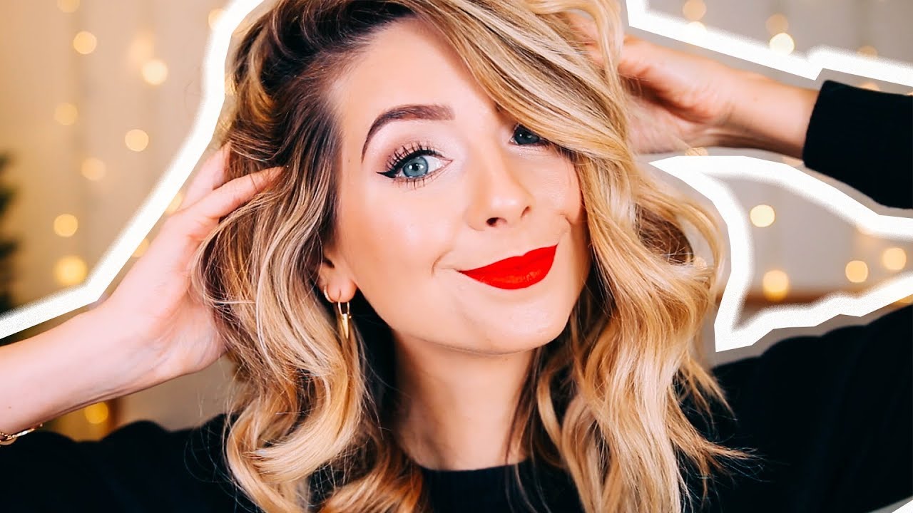 GRWM: Everyday Festive Glam Look | Zoella