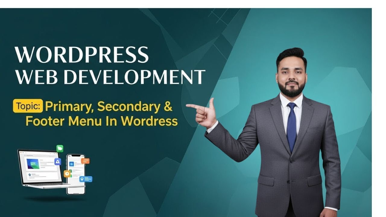 Understanding Primary, Secondary & Footer Menus in WordPress &ndash; Complete Guide | Zeeshan Shakir