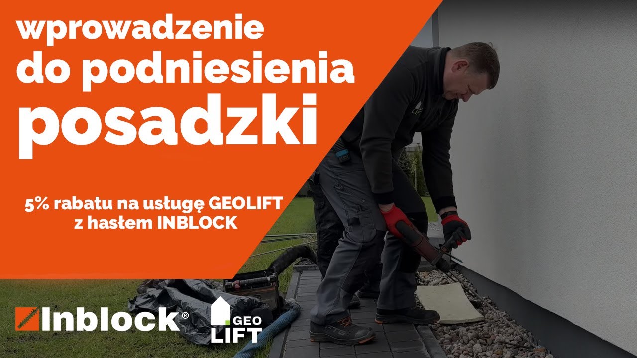 Podnoszenie posadzki w domu | Geolift | Żywica geopolimerowa