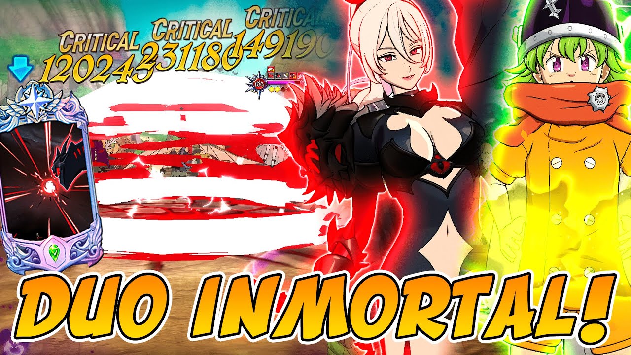 DUO INMORTAL LILIA LR Y PERCIVAL DE LUZ  ¡INCREIBLE! de 7DS Grand Cross!