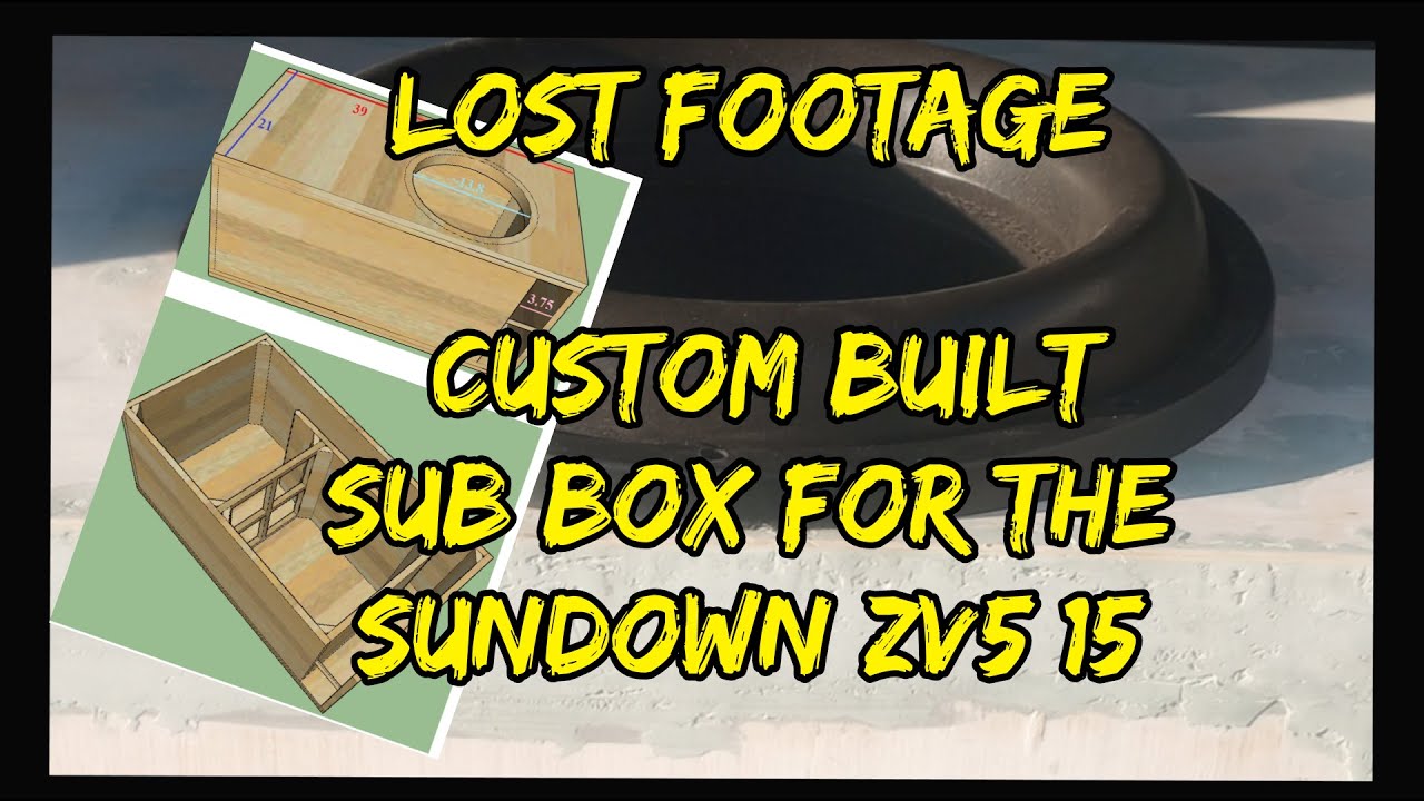 💪💪Custom Built enclosure for the Sundown ZV5 15 (all birch) 😳😳🔊🔊🔊