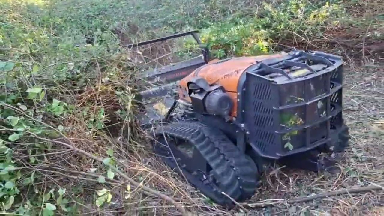 Ce robot pulvérise les ronces ! Débroussaillage extrême dans le Sud-Ouest