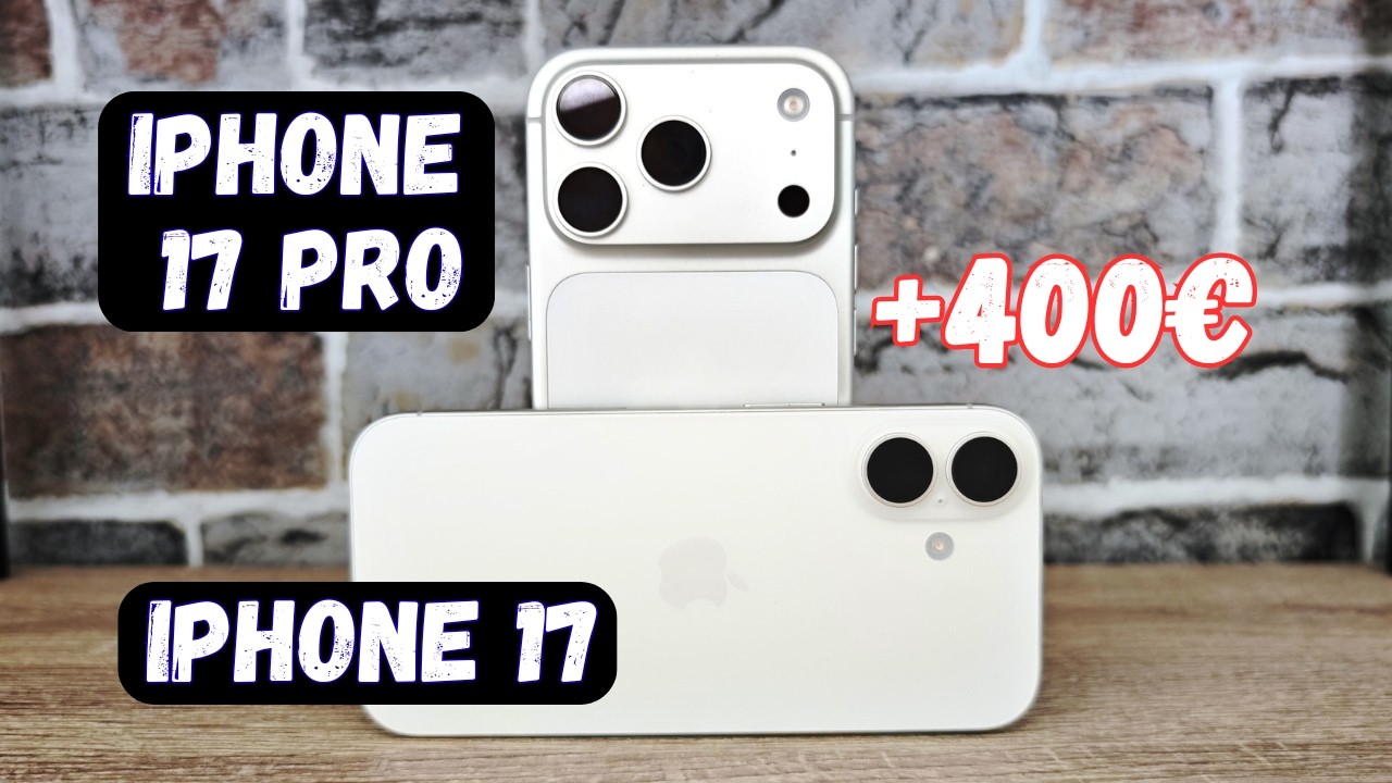 ΤΙ ΠΑΙΡΝΕΙΣ ΜΕ ΑΛΛΑ 400 ΕΥΡΩ - iPhone 17 Pro vs iPhone 17