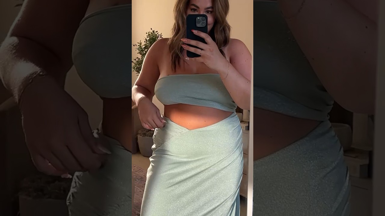 Trying New Brands - Alana Eve Offical 🩵 #midsizefashion #midsizedresses #birthdaydress