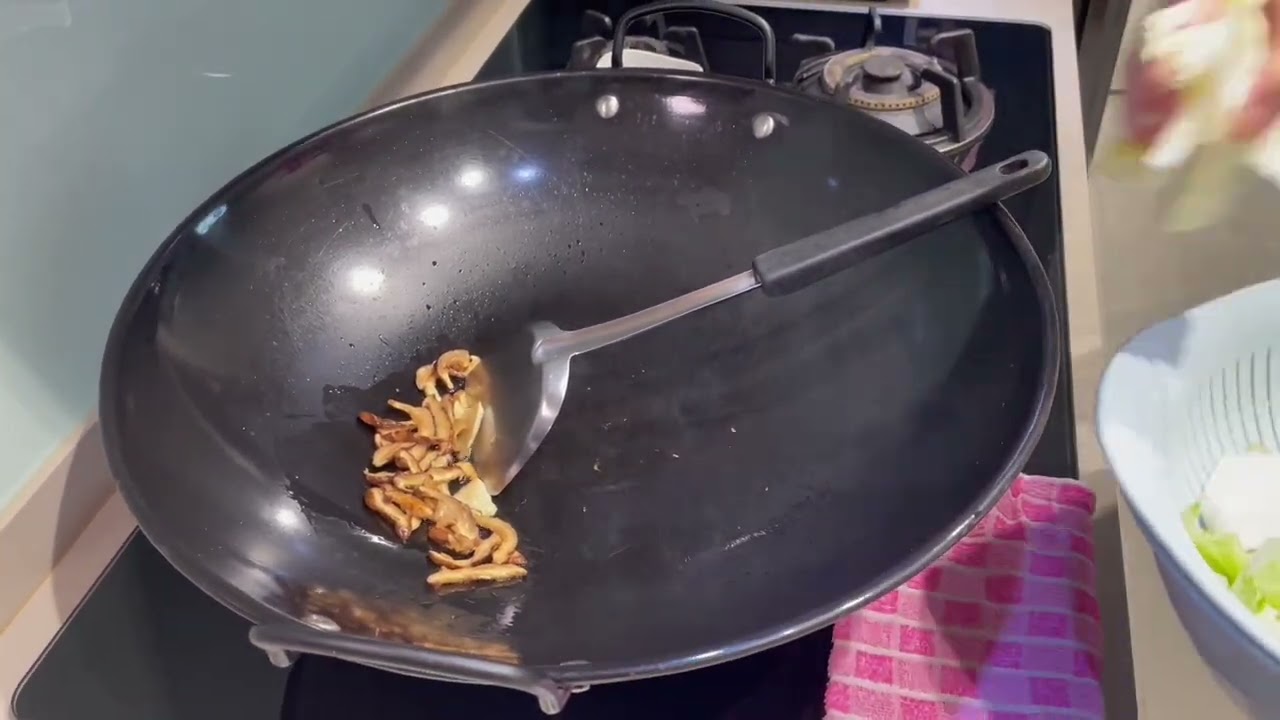 大白菜炒腐竹Cabbage fry with yuba @easycookwithme-x9 