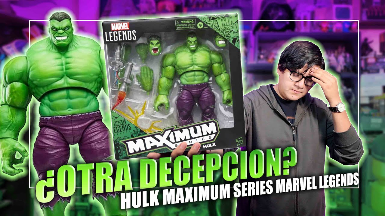 ¿El HULK Maximum Series de Marvel Legends es una ESTAFA? 😱🔥 | El Tio pixel