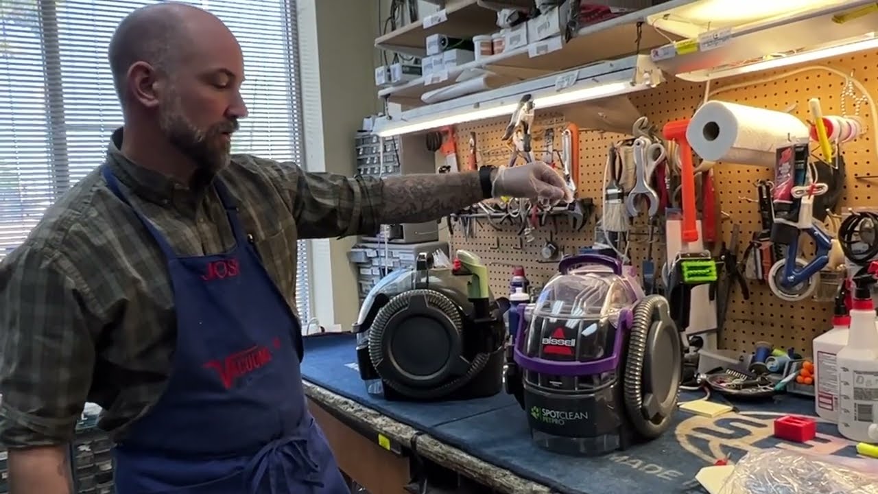 How to Replace a Hose on a Bissell Spot Clean Shampooer