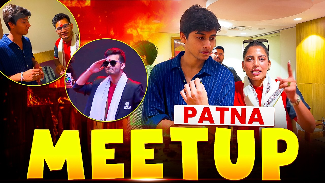 PATNA MEETUP GONE CRAZY🔥|| ft. Vipin Sir, Samapti Ma'am, Rajwant Sir || Bhanu Mishra Official