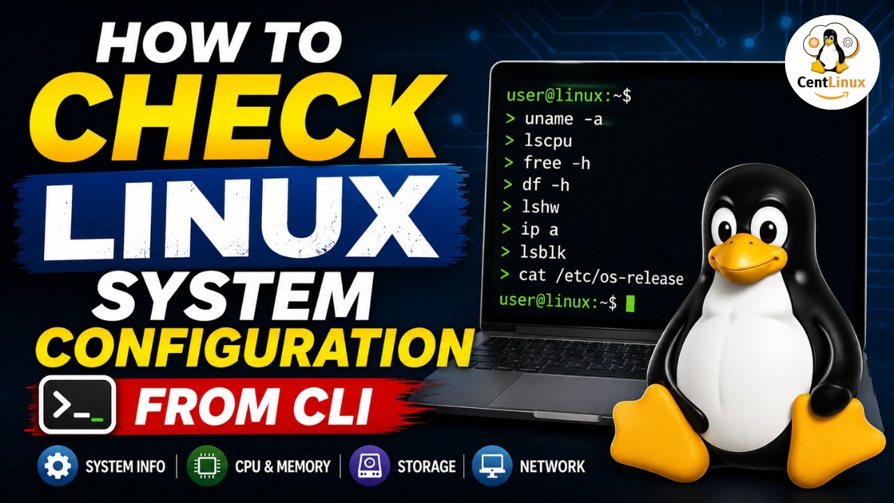 How to Check Linux System Configuration from CLI