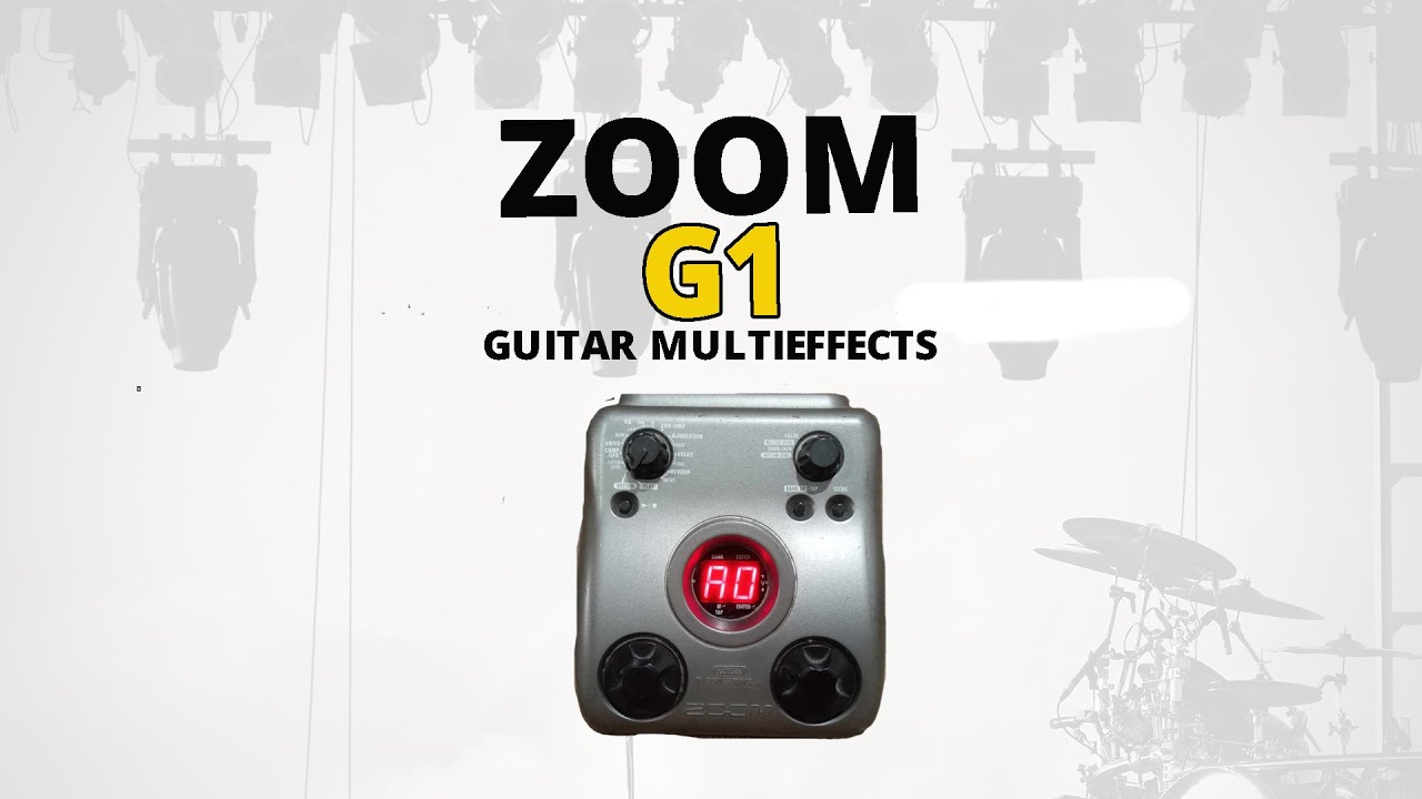 ZOOM G1 Guitar Multi-Effects