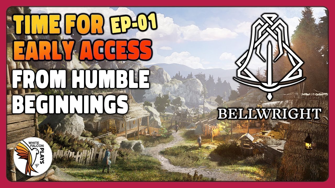 Bellwright | Early Access EP01 | Game Play | Let's Play | Medieval RPG  - Survival / Colony Builder