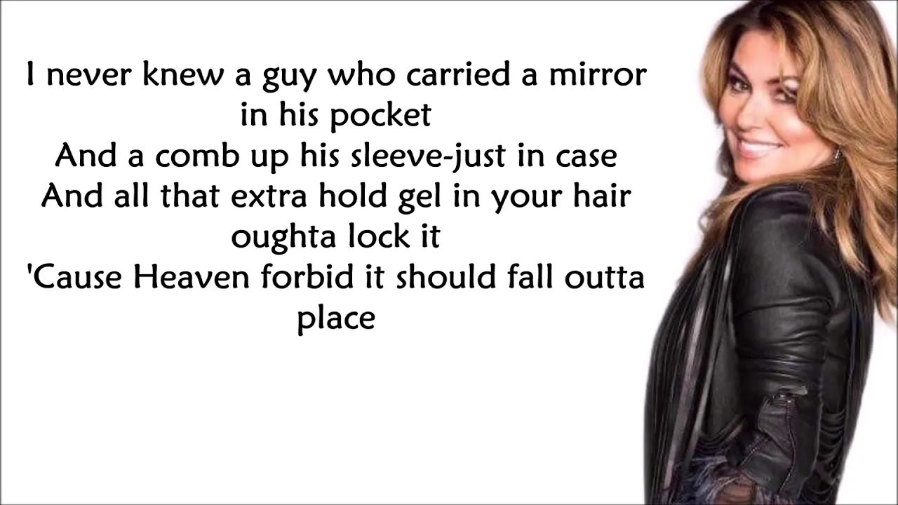 That Don't Impress Me Much (LYRICS)