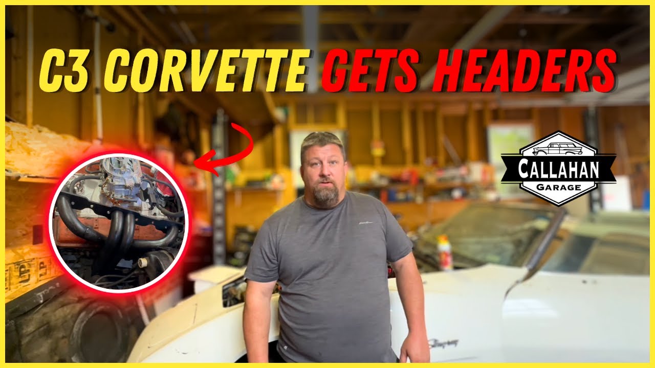 C3 Corvette Get's Headers | Callahan Garage