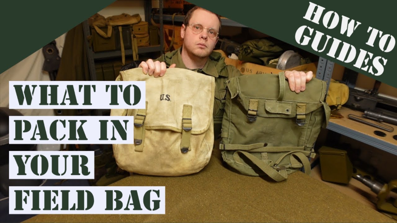What to carry in a WW2 US field bag or haversack