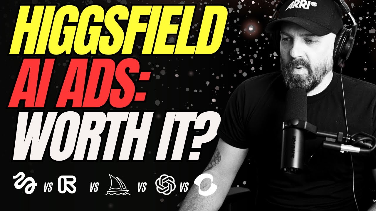 Higgsfield AI Ads TESTED! (vs Midjourney, Runway, Kling & ChatGPT for Product Placement)