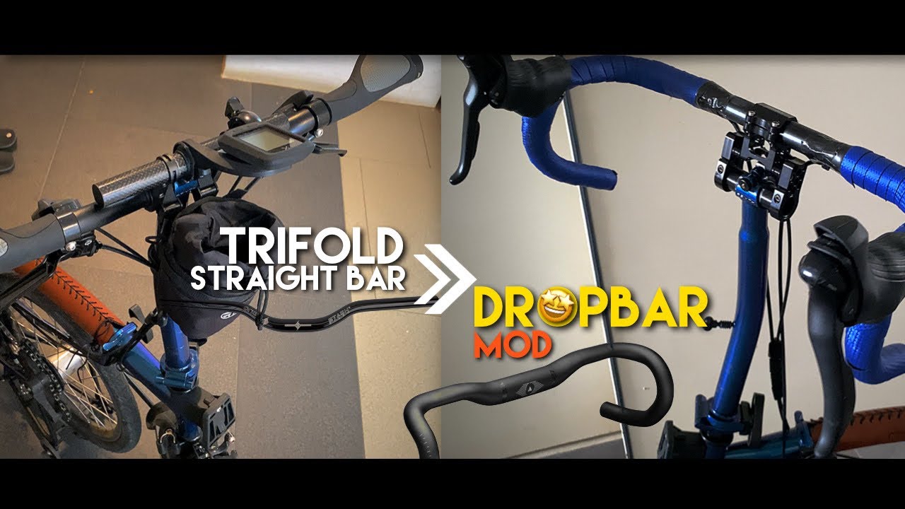 How to Change Straight Handlebar to Dropbar for Brompton / Aceoffix