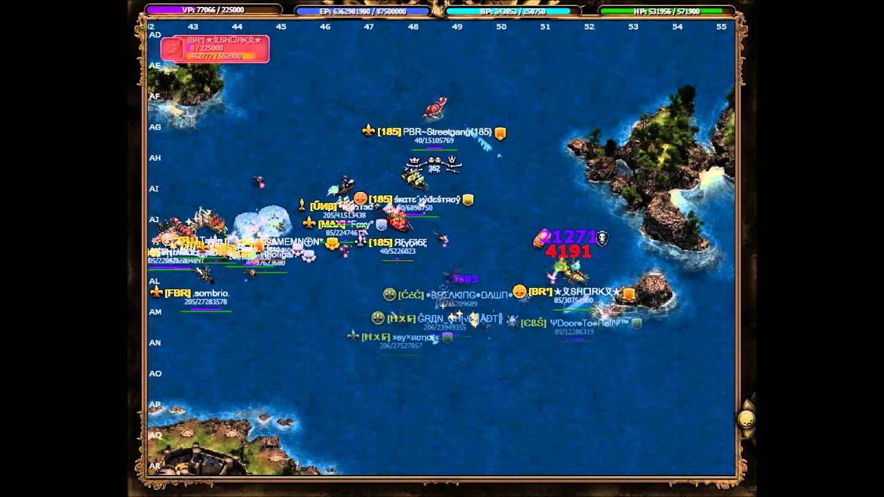 Seafight: I am THE GOD; Mega America