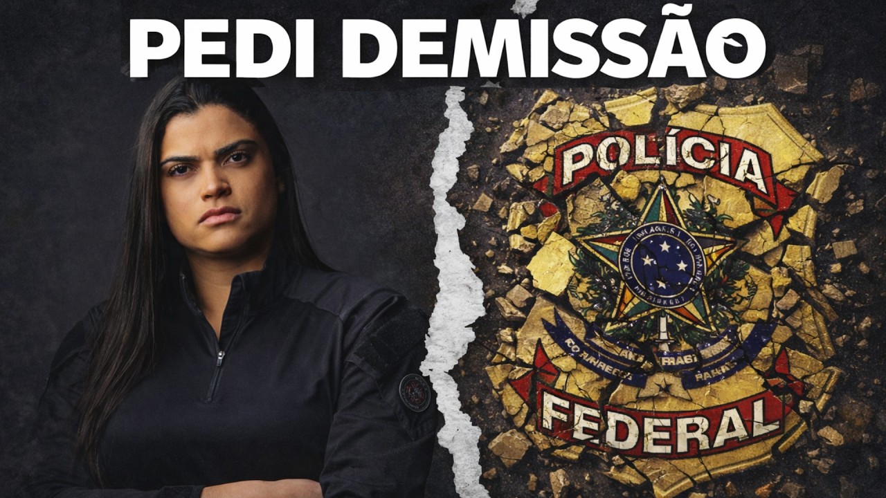 🔴 PEDI DEMISSÃO DA POLÍCIA FEDERAL - Pronunciamento Oficial - O fim depois de 8 anos.