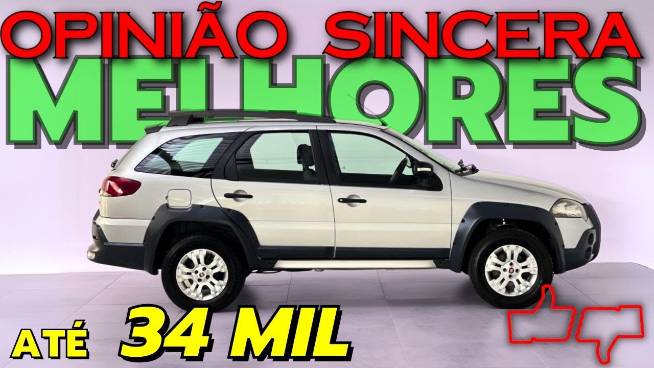 MELHORES carros até R$ 34 mil 2024: BOM, bonito, AUTOMÁTICO, completo, SUV, econômico, NÃO ESTRAGA