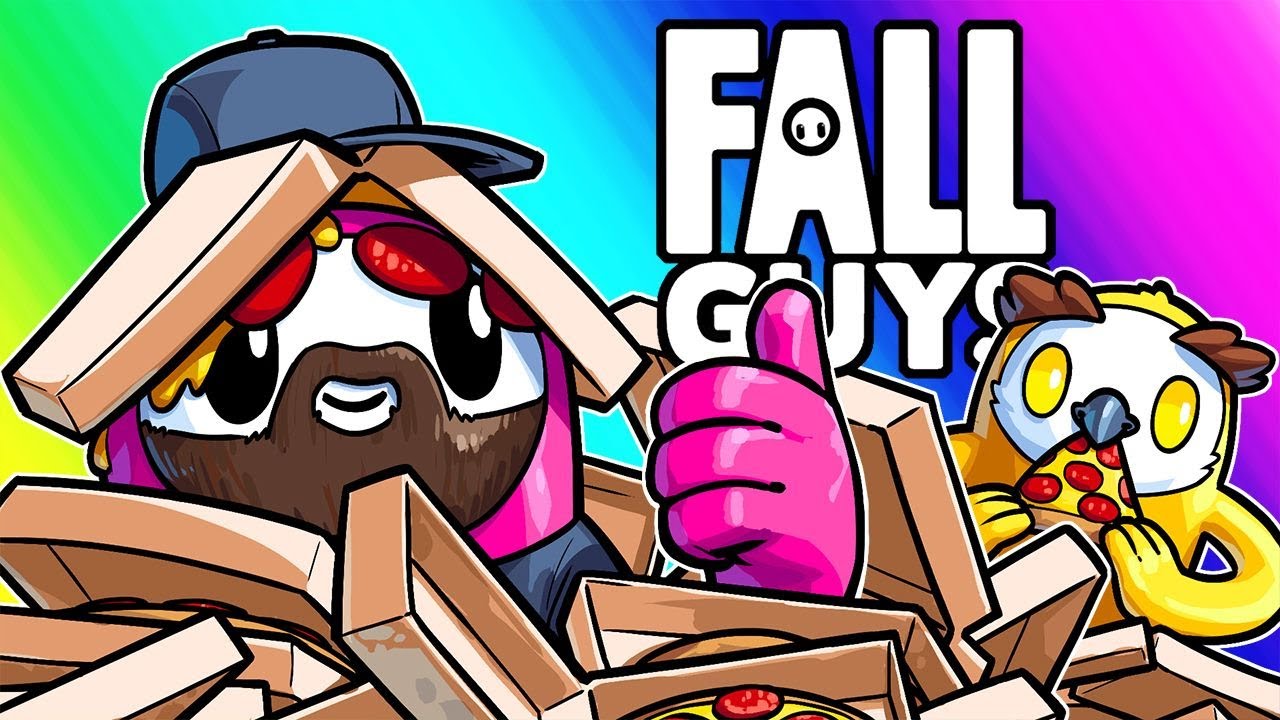 Fall Guys Funny Moments - Pizza Party With LEGIQN!
