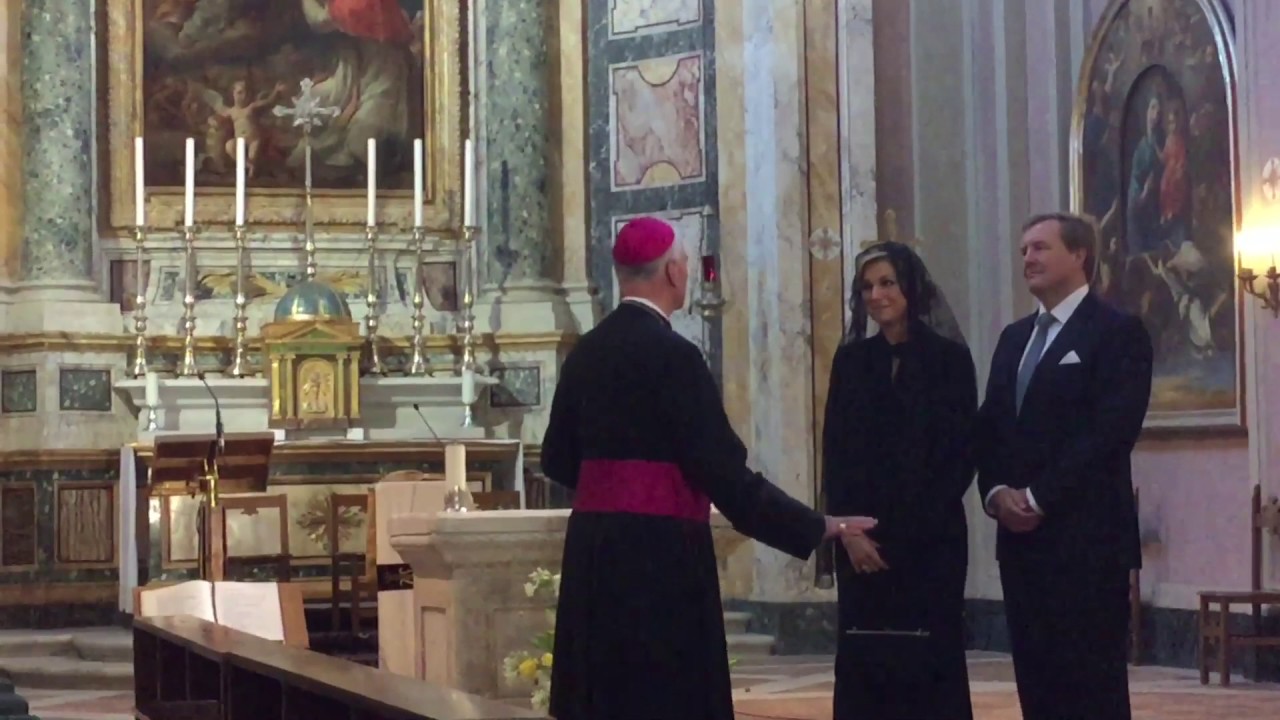 Willem-Alexander en M&aacute;xima bezoeken Friezenkerk, Vaticaanstad