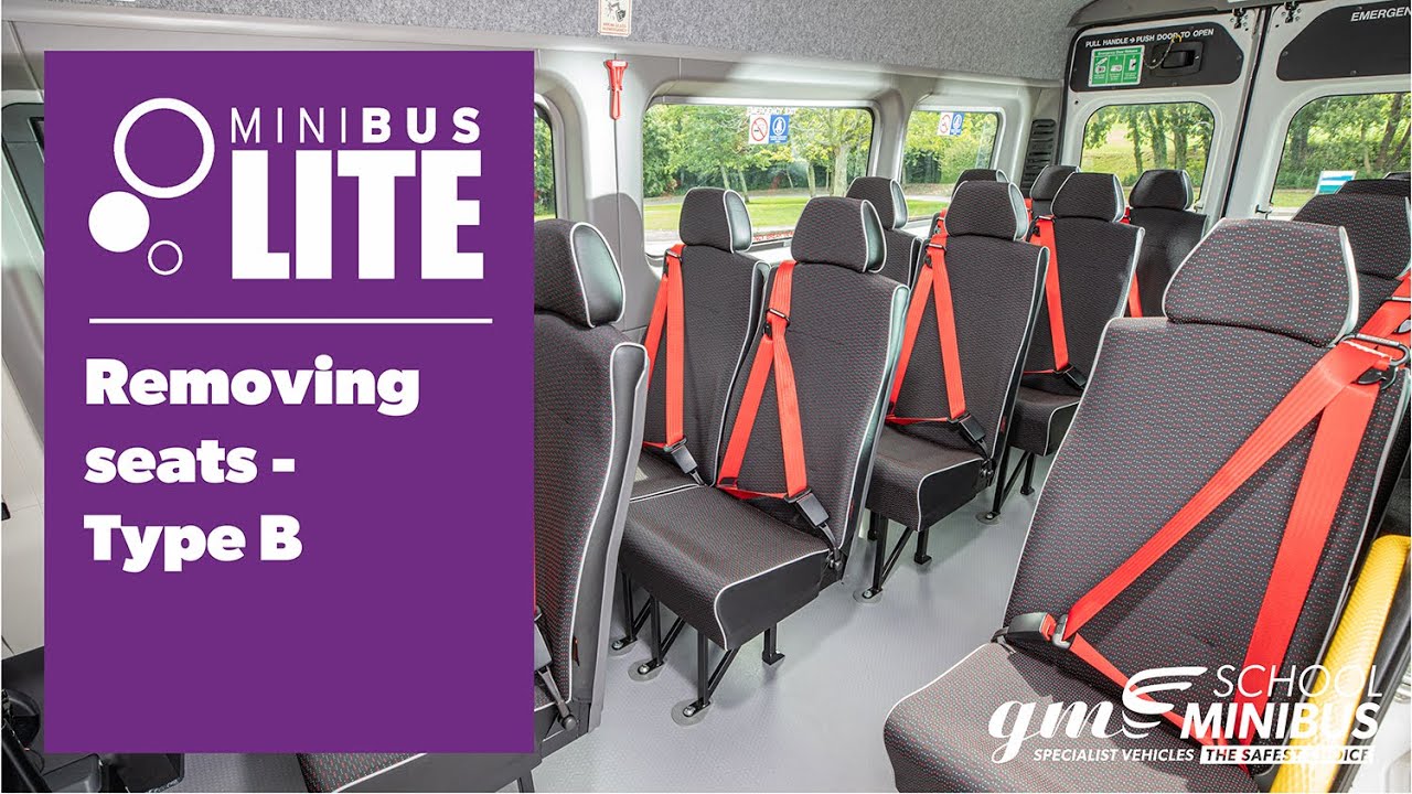 Minibus Lite | Instructions to remove the seats (Type B)