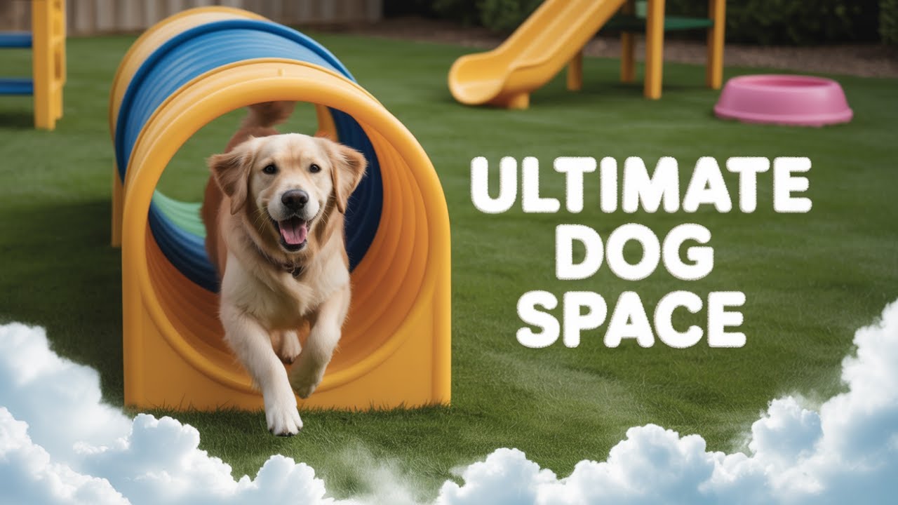 Building a DIY Dog Playground in My Backyard 🛠️🎾