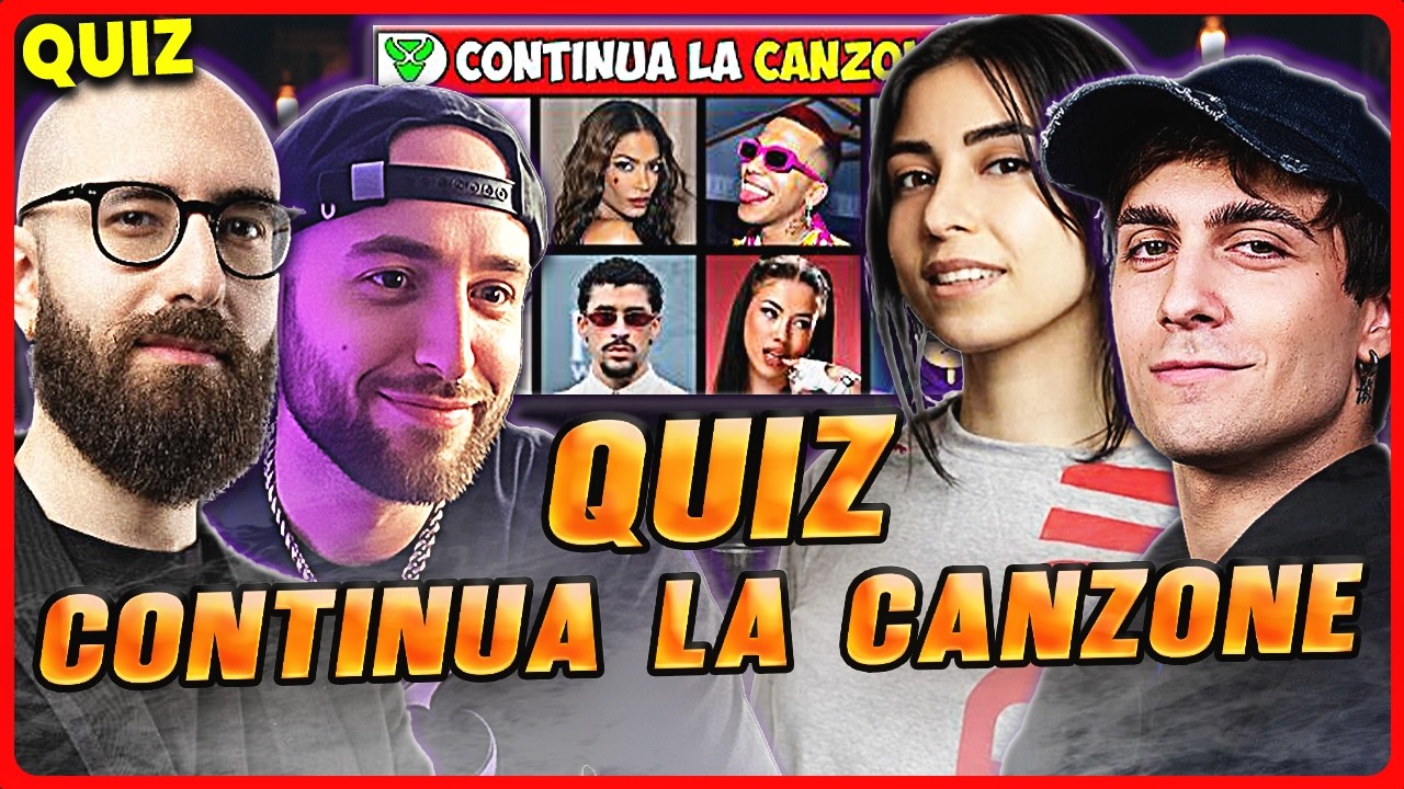 QUIZ! CONTINUA le CANZONI PIÙ VIRALI di TIK TOK 2026 con BLUR MARZA E KUROLILY